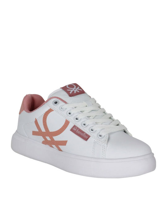 Toffee Glit Damen Sneakers Weiß