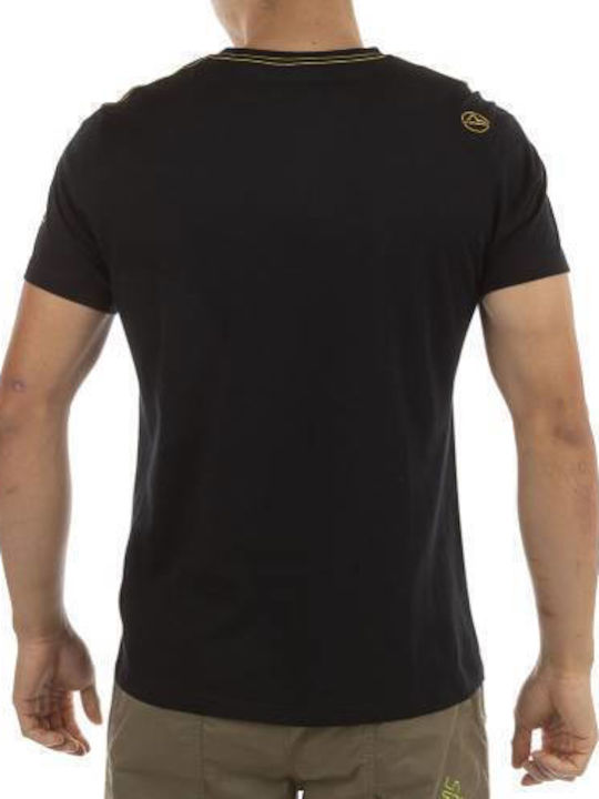 La Sportiva Ape Ανδρικό T-shirt Μαύρο με Στάμπα