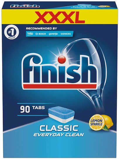 Finish Classic Every Day Clean 90 Dishwasher Pods