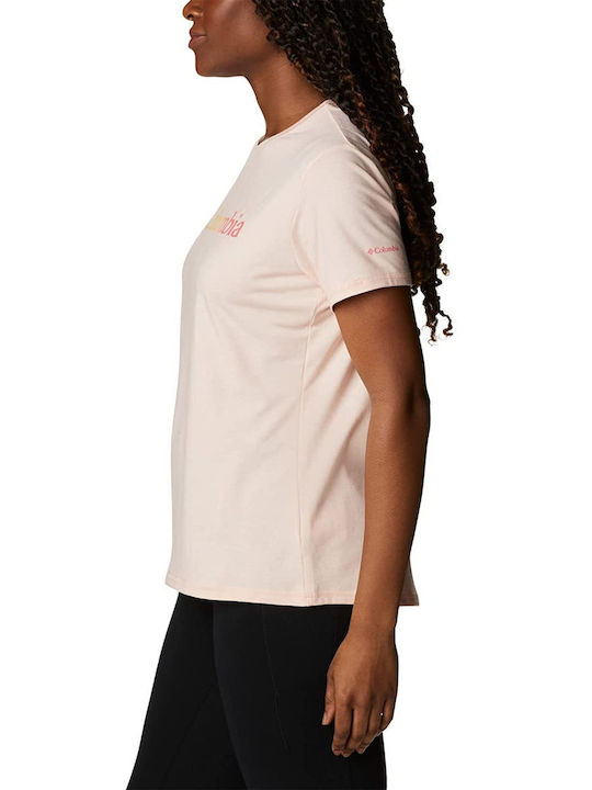 Columbia Feminin Tricou Portocaliu