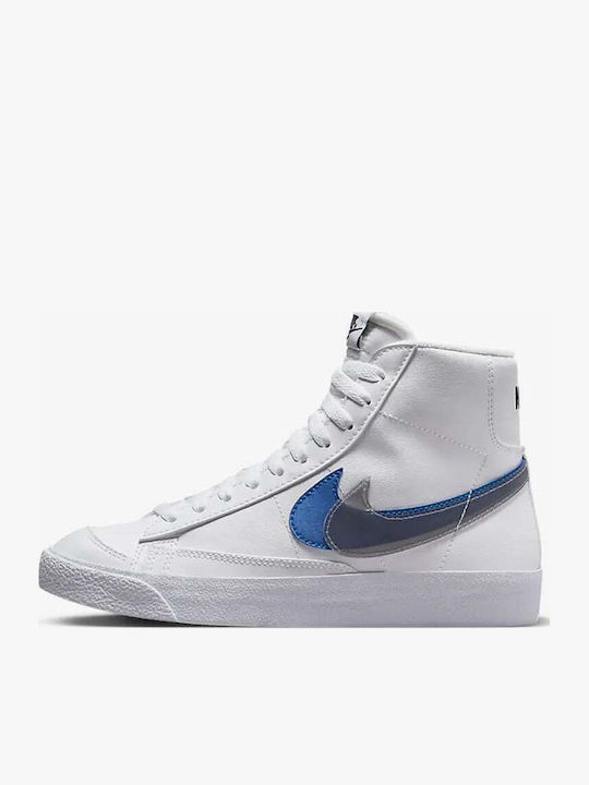 Blazer Mid Παιδικά Sneakers High Λευκά
