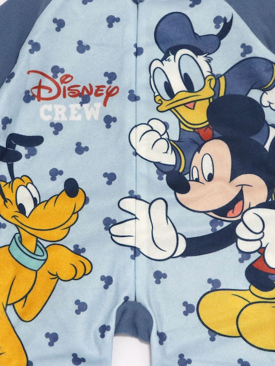 Disney Φορμάκι Μακρυμάνικο Μπλε Mickey Mouse