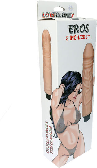 Boss Of Toys Eros Loveclonex 8 Ρεαλιστικός Δονητής 20cm Flesh