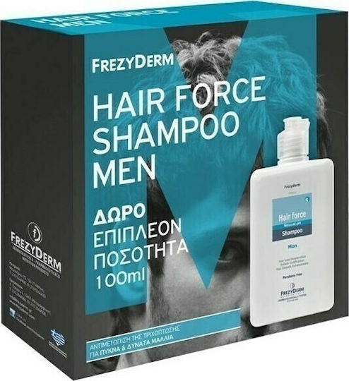 Frezyderm Hair Force Men Sampon de Par Contra Căderea Părului Pentru Toate Tipurile de Păr 300ml