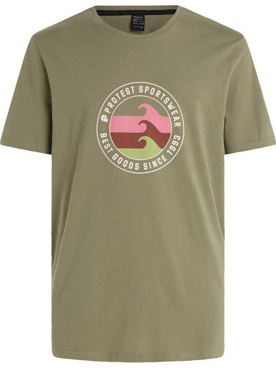 T-shirt Χακί