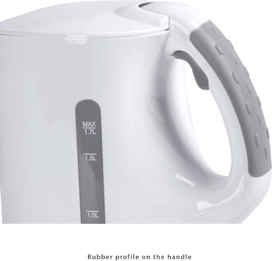 Clatronic WK 3445 Βραστήρας 1.7lt 2200W White