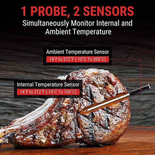 Thermo Pro Termometru Digital Fără Fir Pentru Gătit Cu Bluetooth