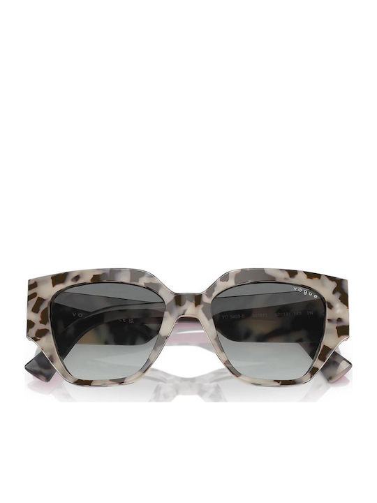 Vogue Feminini Ochelari de soare cu Multicolor Cadru și Gri Degrade Lentilă VO5409S 3076/11