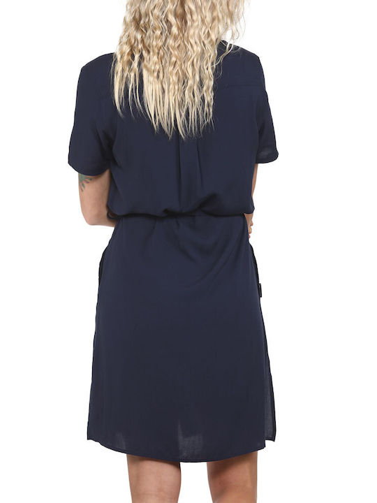 Horsefeathers Summer Mini Dress Blue