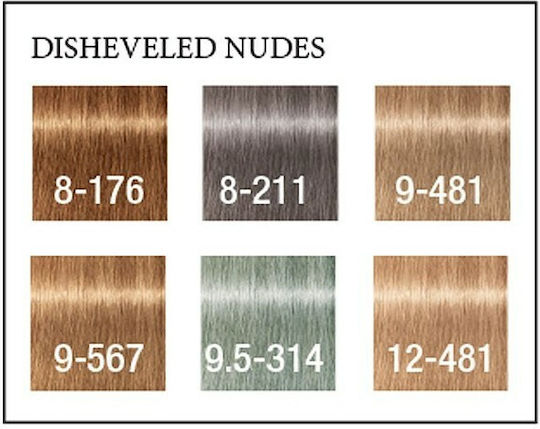 Schwarzkopf Igora Royal Disheveled Nudes Hair Dye 8-21 Light Blonde Smoky Sandré Intense 60ml