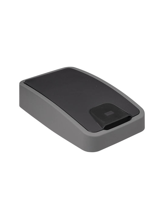 5Five Coș de Gunoi Plastic Negru 45lt 1buc