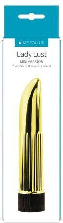 Seven Creations Minx Lady Lust Mini Vibrator 11cm Aur