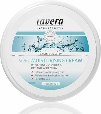 Lavera Basis Sensitiv Moisturizing Cream with Aloe Vera 150ml