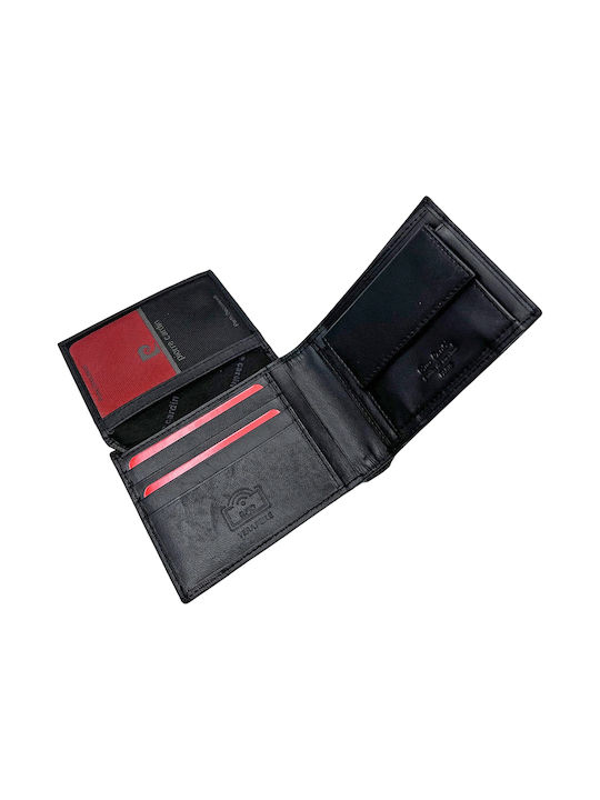 Pierre Cardin 880663 Men's Leather Wallet Black