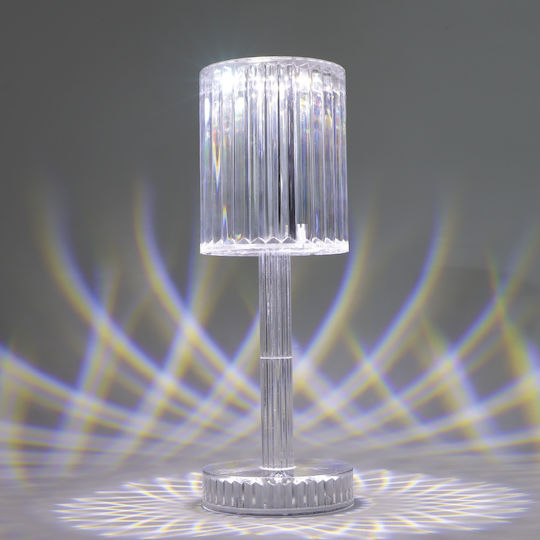 Inlight Διακοσμητικό Φωτιστικό LED Ρυθμιζόμενο Λευκό 8.5x8.5x24.5εκ.