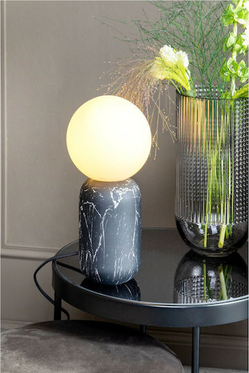Leitmotiv Dekorative Lampe mit Fassung für E27 Lampe Schwarz