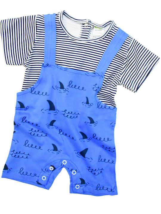 Baby Shorts "Sharks" Blue