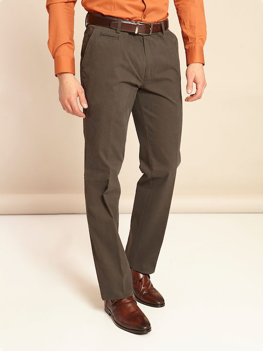 Chinos classic fit Landini Brown