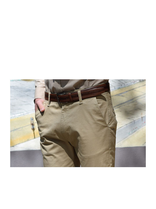 Men's Chinos pants,regular fit,beige color (code PAD15)