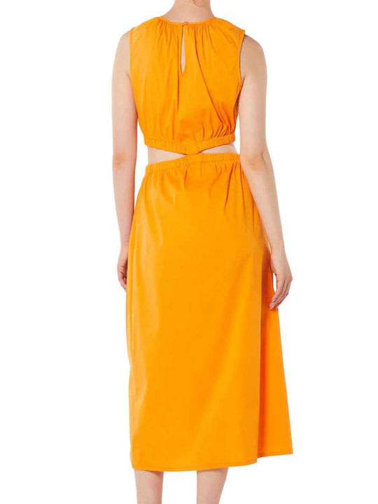 Lilou Midi Dress WWD23S062 orange