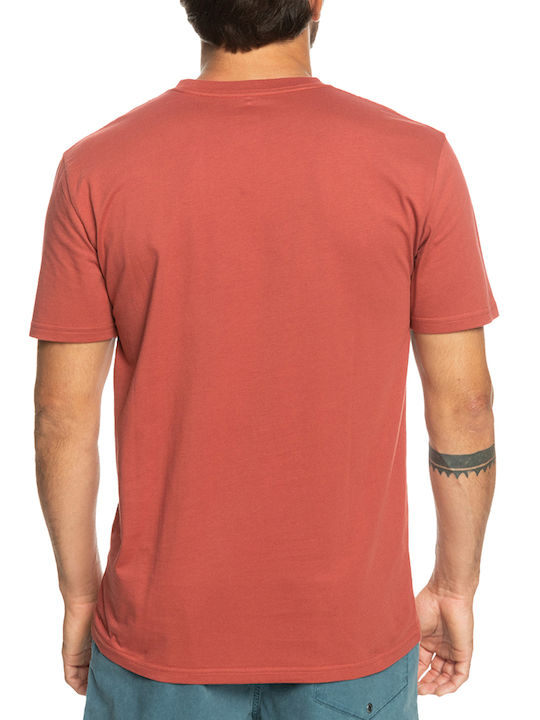 Quiksilver Men's Short Sleeve T-shirt Orange