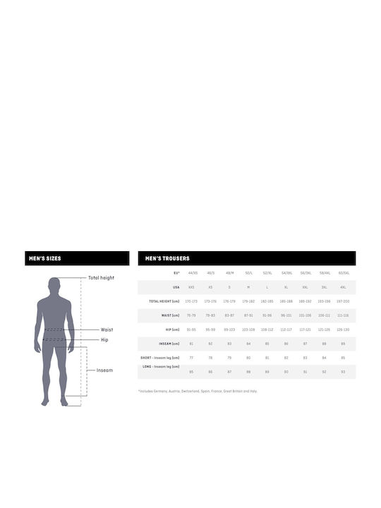 Salewa Puez Durastretch Bărbați Lung Pantaloni de drumeție Negru