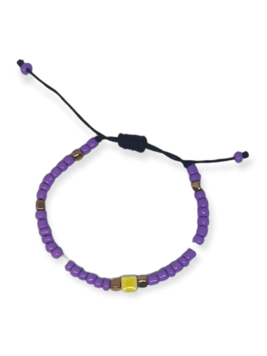 Bracelet Ananna Small Cube Yellow