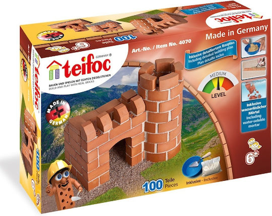 Teifoc Παιχνίδι Κατασκευών Castle για Παιδιά 6+ Ετών