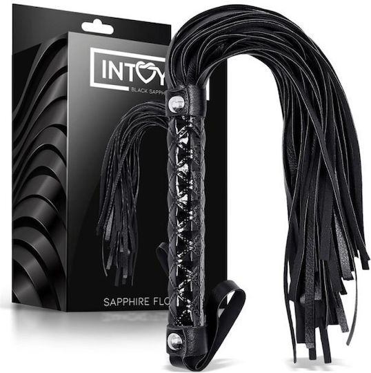 IntoYou Sapphire Flogger Peitsche Black