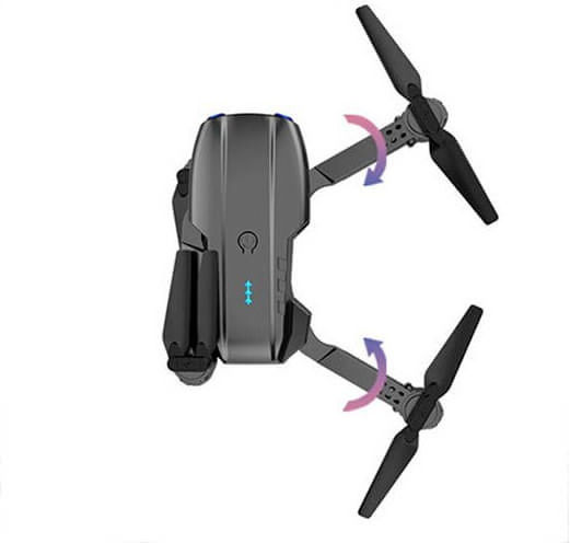 ToySky E99 K3 Drone Mini 2.4 GHz με 2K Κάμερα σε Μαύρο Χρώμα