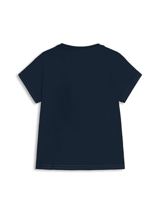 Guess Kinder-T-Shirt Marineblau