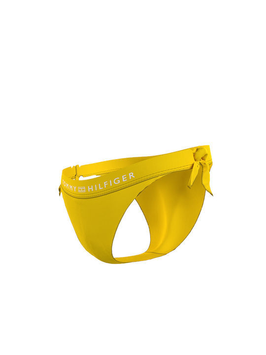 Tommy Hilfiger Bikini Slip mit Schnürchen Yellow (Yellow)