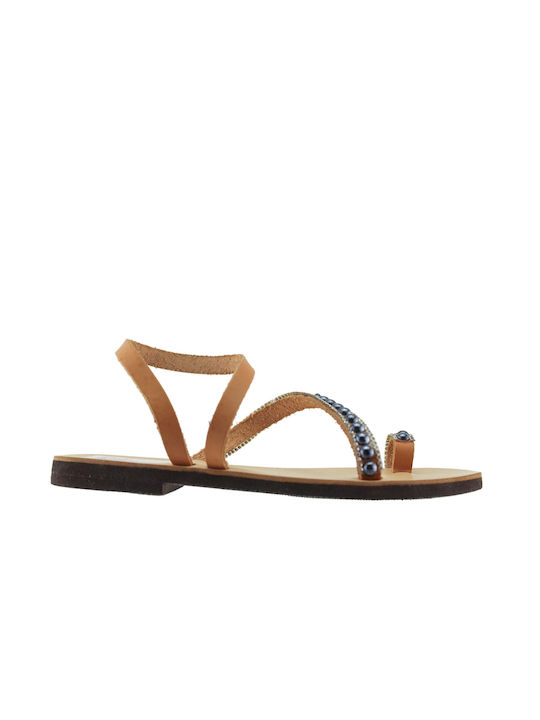 Sabino Women's Sandals Leather C-63-700 Anthracite