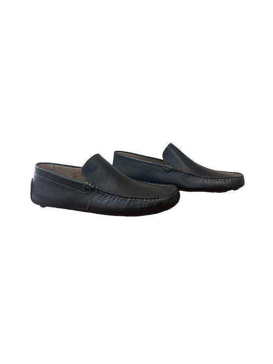 Texter Men's Moccasin Black 01 Leather