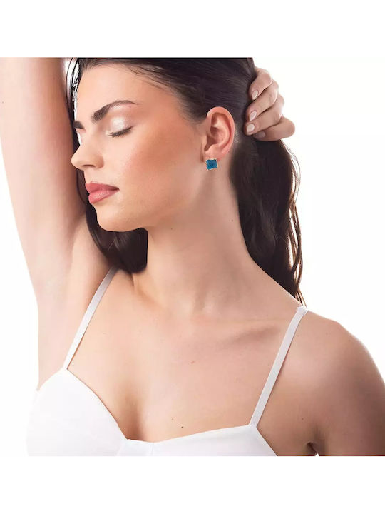 Oxzen Earrings made of Silver Gold Plated