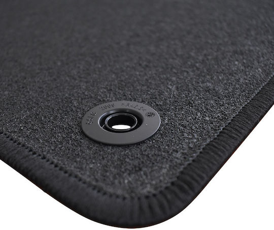 Rigum Set of Front and Rear Mats 5pcs for Opel Zafira 2012 2019 Black