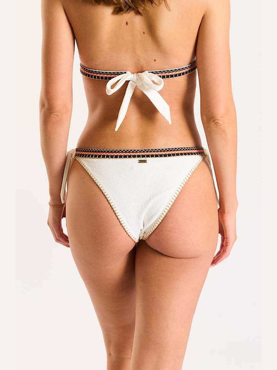 Banana Moon Sima Santany Bikini Slip with Ties White