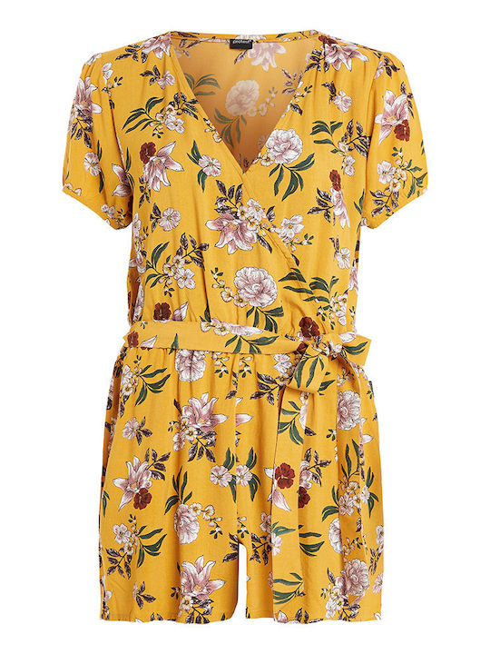 PROTEST PRTLEILANI PLAYSUIT TUMERICYELLOW