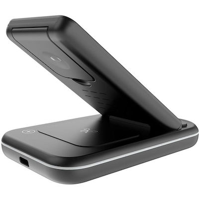 Canyon Wireless Charger (Qi Pad) 15W Black (CNS-WCS304B)