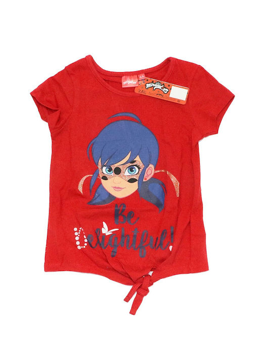 Miraculous Ladybug Sommer-Pyjama für Mädchen (SE2138A) rot