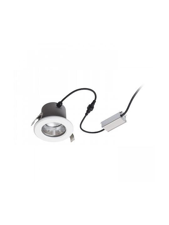 Rendl Light Studio Σποτ Οροφής Εξωτερικού Χώρου με Ενσωματωμένο LED σε Λευκό Χρώμα R12661