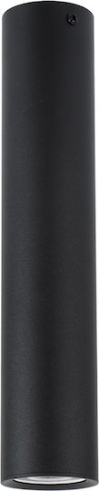 GloboStar Duct Single Spot with Socket GU10 in Black Color