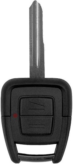 Θήκη Κλειδιού Key Case από για Opel σε Μαύρο Χρώμα