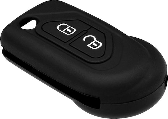 Θήκη Κλειδιού Key Case από για Citroen σε Μαύρο Χρώμα