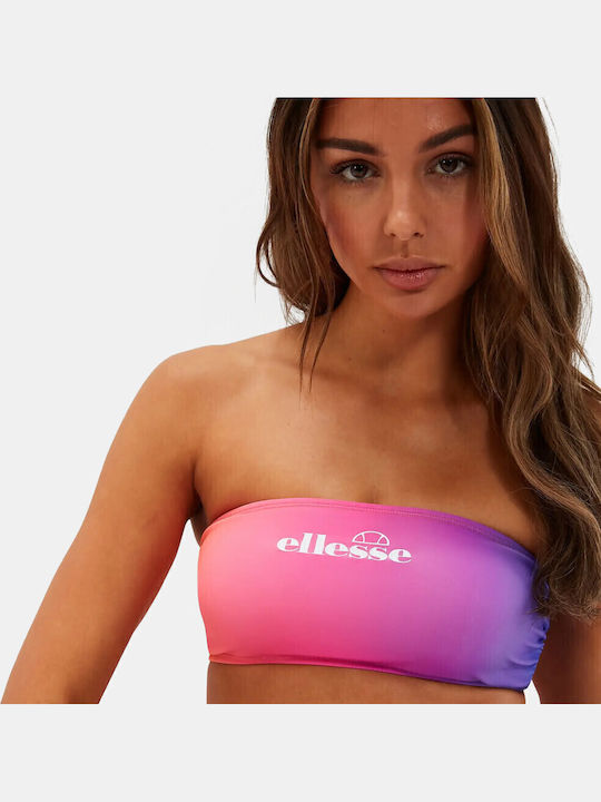 Letti Strapless Bikini Top Μωβ