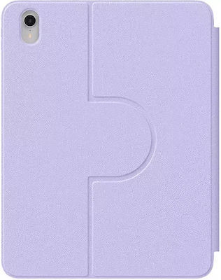 Baseus Minimalist Synthetic Leather Flip Cover Purple (iPad 2022 10.9'')