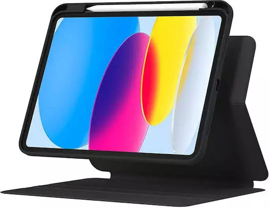Baseus Минималистичен Флип Капак Черен iPad 2022 10.9 инча
