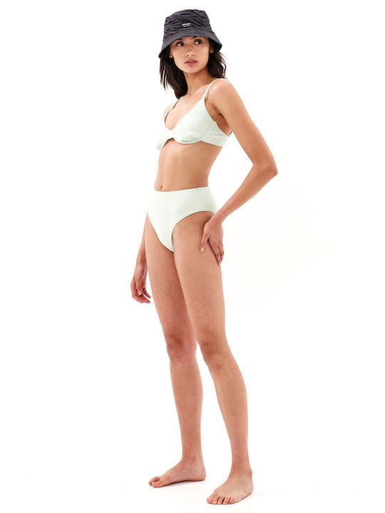 Underwire Bikini Set Bra & Slip Bottom 231.EW571.120 with Adjustable Straps Mint