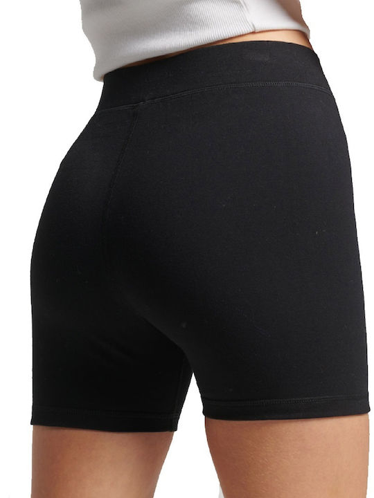 Superdry Code Core Cycle Short Formare Colanti de femei Colanti-scurti Talie inalta Negru