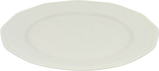 Ankor Premium Classic Plate Desert made of Porcelain Beige with Diameter 20cm Ankor Premium Classic Plate Desert made of Porcelain Beige with Diameter 20cm